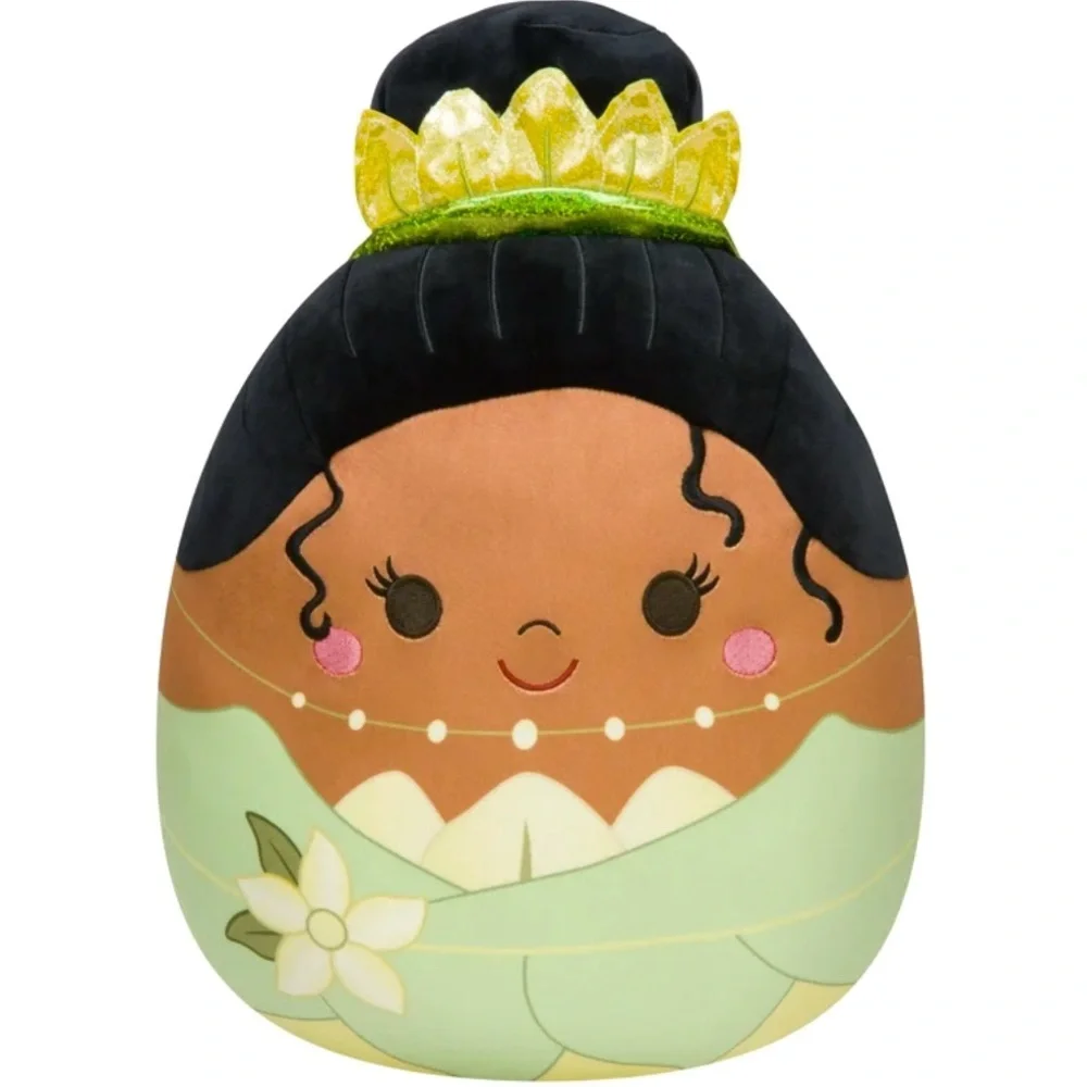 NWT 14inch Disney Squishmallows’ TIANA plush. So cute & huggable!!